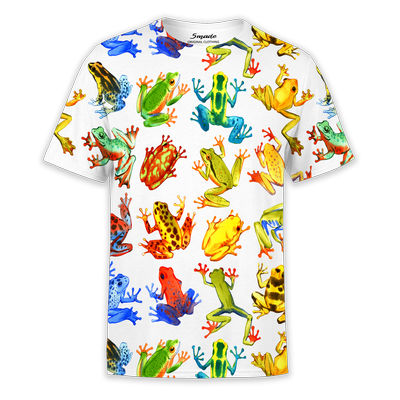 Koszulka full print żaby