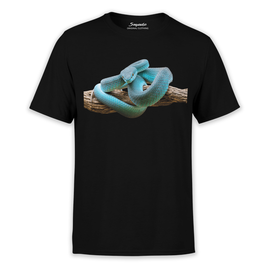 Koszulka wąż pyton niebieski