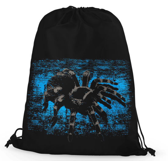 Worko-plecak pająk na błękicie